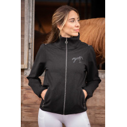 Veste Pénélope Tweeny strass Noir