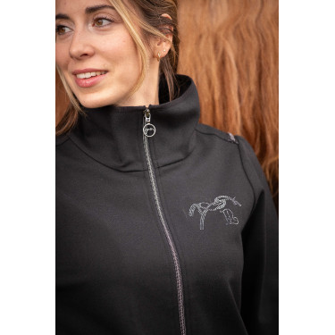 Veste Pénélope Tweeny strass Noir
