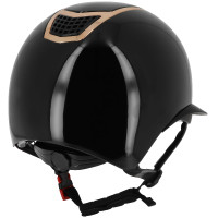 Casque Equithème Airy LM Noir carbone brillant