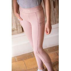 Pantalon Pull On Eden by Pénélope Delphe Rose poudré