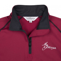 Sous-vêtement technique My LeMieux Mûre ancien modèle Rouge Sous-vêtement technique My LeMieux Mûre ancien modèle Rouge