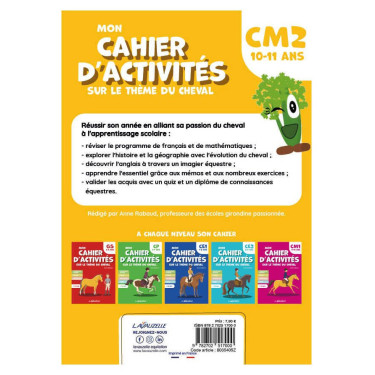 Mon Cahier d'Activités Niveau CM2 Lavauzelle Mon Cahier d'Activités Niveau CM2 Lavauzelle