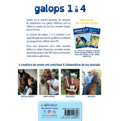 Cahier d'exercices galop 1 à 4 avec vidéos Lavauzelle