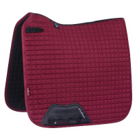 Tapis LeMieux Suede Dressage Square Mûre Bordeaux Tapis LeMieux Suede Dressage Square Mûre Bordeaux