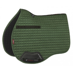 Tapis LeMieux ProSport Suede GP Square Vert chasseur Tapis LeMieux ProSport Suede GP Square Vert chasseur