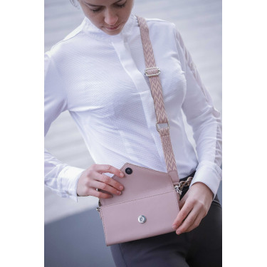 Pochette Pénélope New Phone pocket Rose poudré