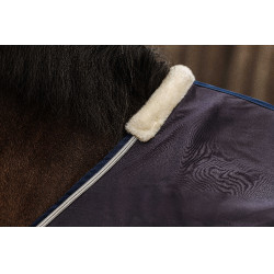 Couverture Equithème Vague Bleu marine