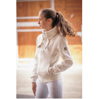Sweat-shirt Pénélope Laponia Ecru Beige