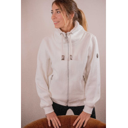 Sweat-shirt Pénélope Laponia Ecru Beige
