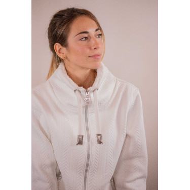 Sweat-shirt Pénélope Laponia Ecru Beige