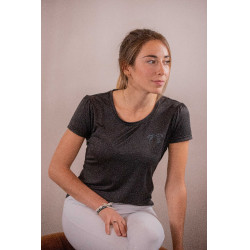 T-shirt Tecty Pénélope manches courtes Gris