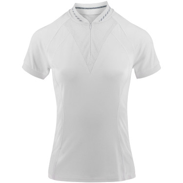 Polo Equithème Elodia Blanc