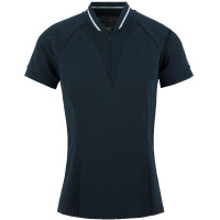 Polo Equithème Elodie Manches courtes Bleu Monaco