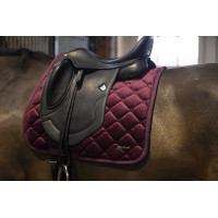 Tapis de selle Lami-Cell Galaxy Velvet Bordeaux