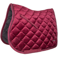 Tapis de selle Lami-Cell Galaxy Velvet Bordeaux