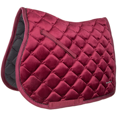 Tapis de selle Lami-Cell Galaxy Velvet Bordeaux Tapis de selle Lami-Cell Galaxy Velvet Bordeaux