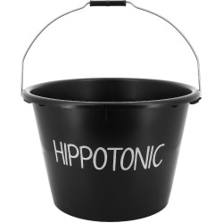 Seau d'écurie Hippotonic 19 litres Noir