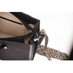 Sac à main Pénélope Romane Noir