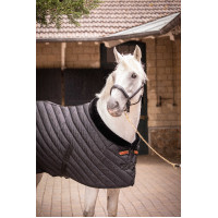 Couverture d'écurie Diagonale Paddock Sports 400g Noir