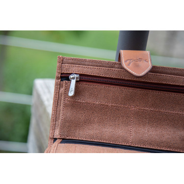 Portefeuille Pénélope Bertille Cognac Marron