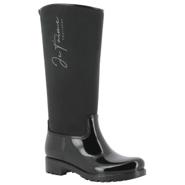 Bottes de pluie Equithème Je t'aime Noir