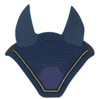Bonnet chasse mouche Equithème Domino Bleu