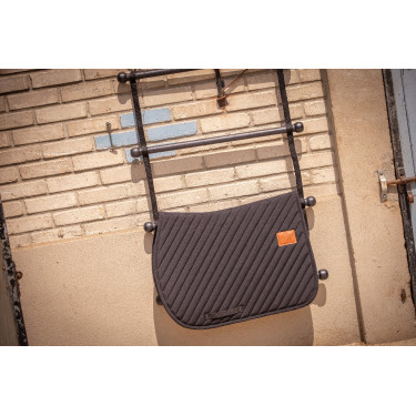 Tapis Diagonal Paddock Sports Noir