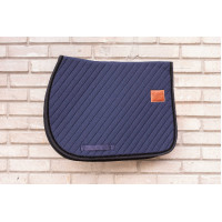 Tapis Diagonal Paddock Sports Marine Bleu marine