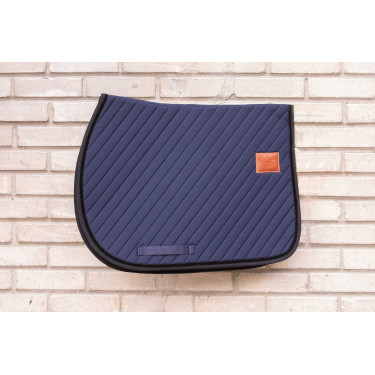 Tapis Diagonal Paddock Sports Marine Bleu marine