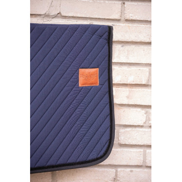 Tapis Diagonal Paddock Sports Marine Bleu marine