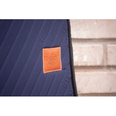 Tapis Diagonal Paddock Sports Marine Bleu marine