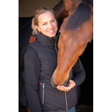 Doudoune sans manches Longueil Paddock Sports Noir Doudoune sans manches Longueil Paddock Sports Noir