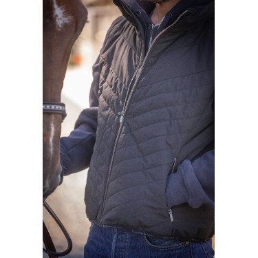 Doudoune sans manches Longueil Paddock Sports Noir Doudoune sans manches Longueil Paddock Sports Noir