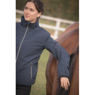 Blouson Laffitte Paddock Sports Bleu marine