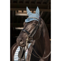 Bonnet anti-mouches LeMieux Loire Ice blue Bleu