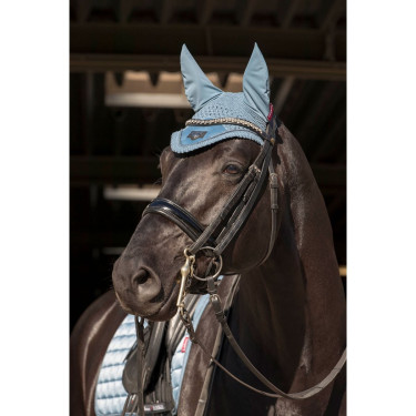Bonnet anti-mouches LeMieux Loire Ice blue Bleu