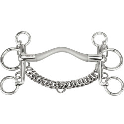 Mors pelham Sprenger Satinox passage de langue