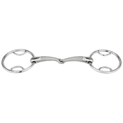 Mors 2 anneaux Sprenger Satinox à passes brisé