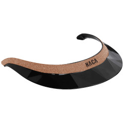 Visière pour casque Naca GlowUp Noir / rose gold