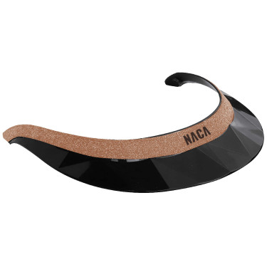 Visière pour casque Naca GlowUp Noir / rose gold