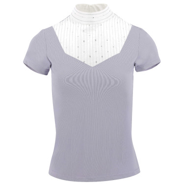 Polo Equithème Lerma manches courtes Violet
