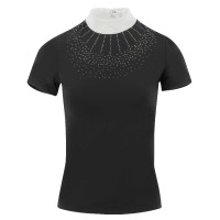 Polo Equithème London manches courtes Blanc