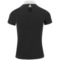 Polo Equithème London manches courtes Blanc