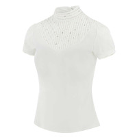 Polo Equithème Vilamoura manches courtes Blanc