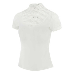 Polo Equithème Vilamoura manches courtes Blanc