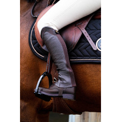 Mini-chaps Equithème Sparkly Marron