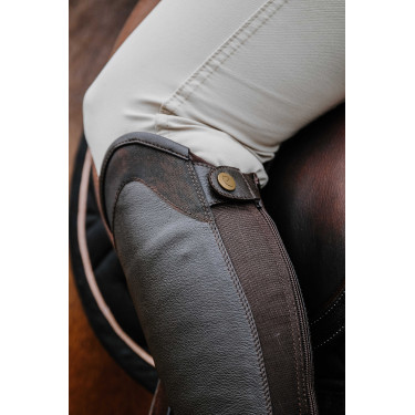 Mini-chaps Equithème Sparkly Marron Mini-chaps Equithème Sparkly Marron