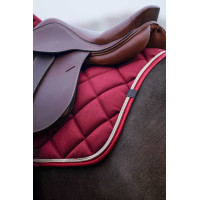 Tapis de selle Equithème Classic Bordeaux