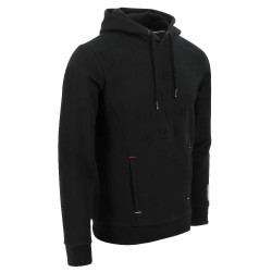 Sweat Equithème Camille mixte à capuche Noir Sweat Equithème Camille mixte à capuche Noir