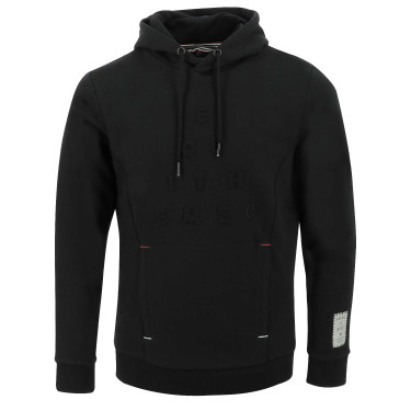 Sweat Equithème Camille mixte à capuche Noir Sweat Equithème Camille mixte à capuche Noir